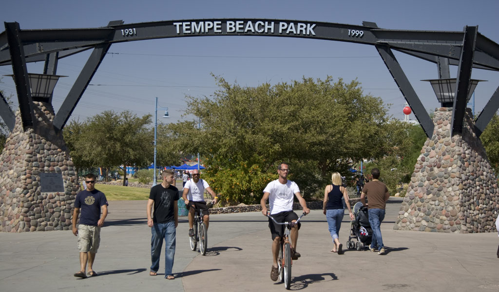 Tempe Beach Park of Phoenix