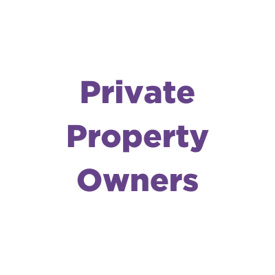 Private Property Owners