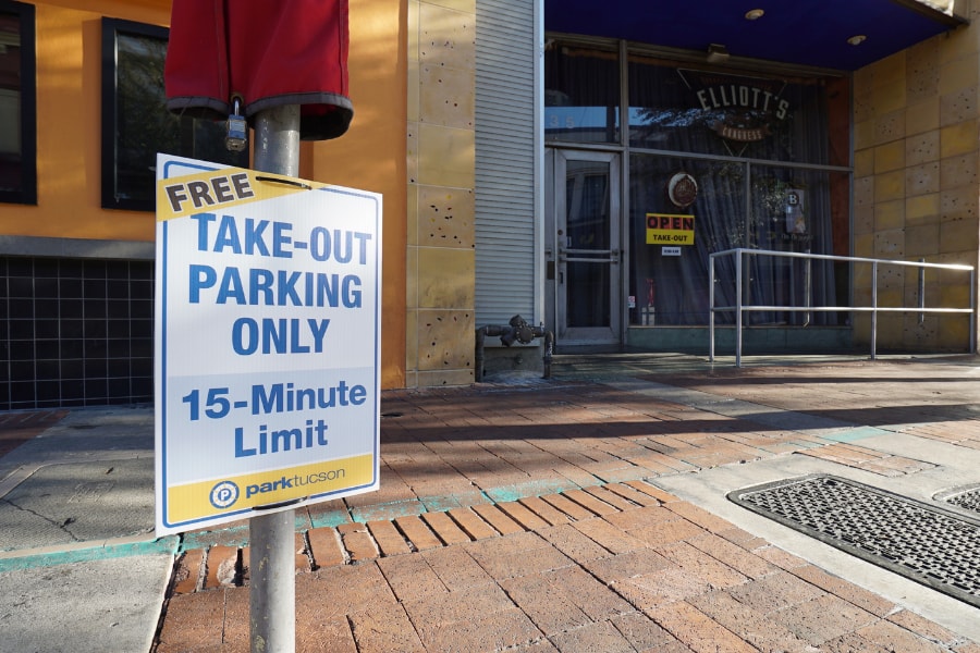 Free Takeout Parking Zones | Covid-19 | Downtown Tucson Partnership