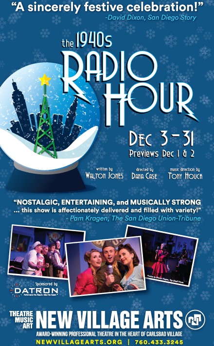 1940s Radio Hour Delivers Holiday Spirit to the Village