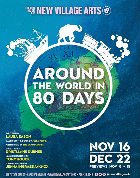 Around The World In 80 Days Musical Previews Friday!
