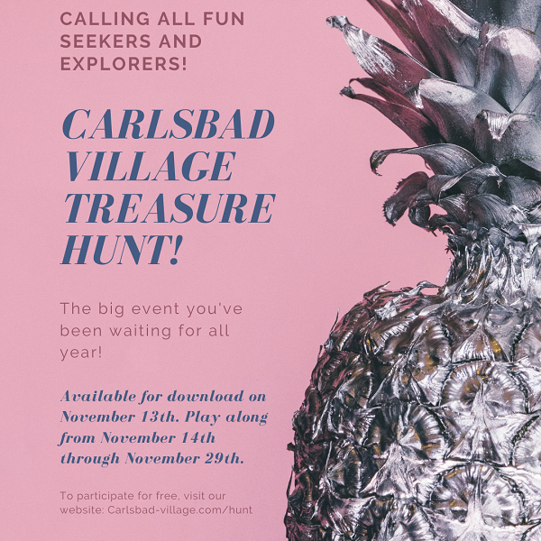 There's Still Time To Discover With The Carlsbad Village Treasure Hunt