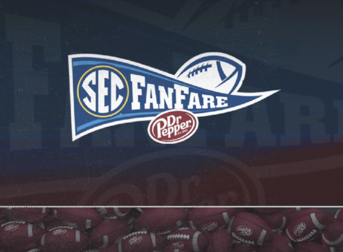 Dr Pepper SEC FanFare Downtown Atlanta, GA