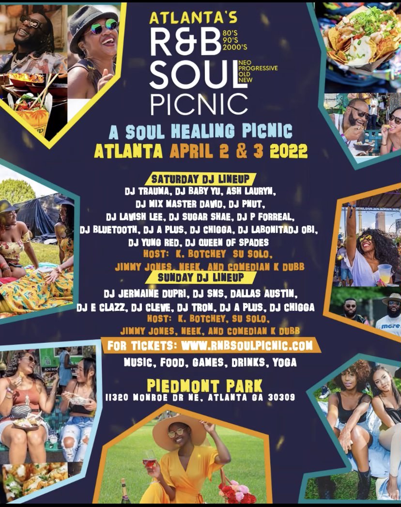 R&B Soul Picnic Midtown Alliance Atlanta, GA