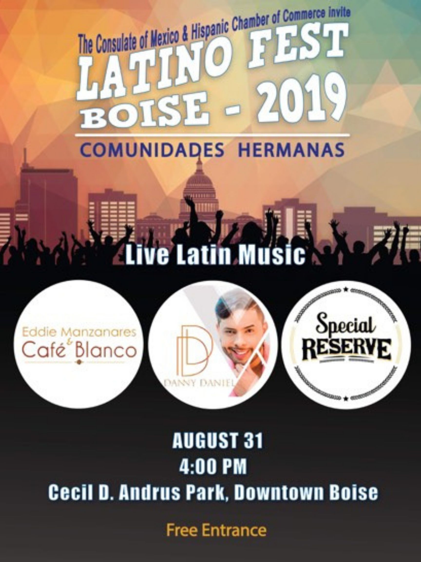 Latino Fest 2019 Downtown Boise Id