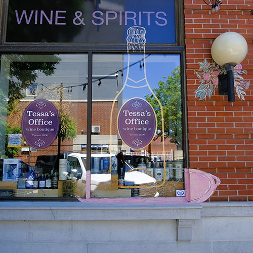 Tessa's Office: Wine & Spirit Boutique