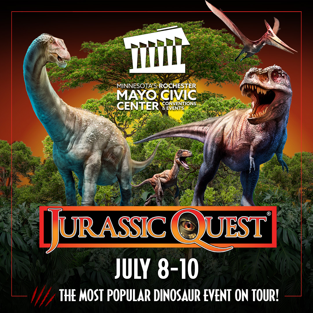 Jurassic Quest Downtown Rochester, MN