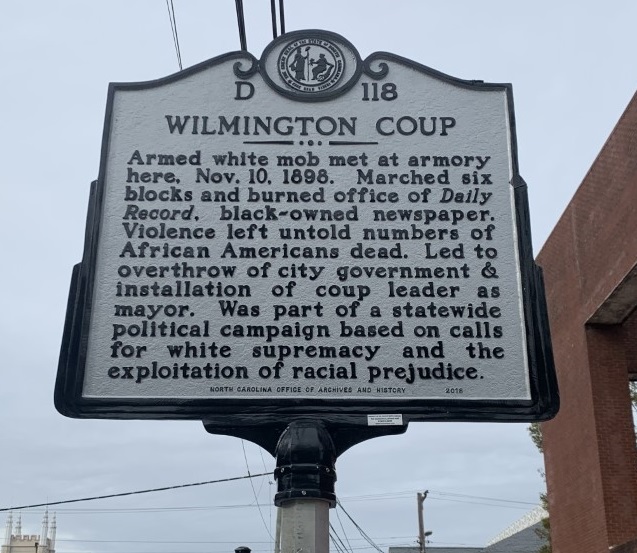 Wilmington Coup 1898 | Downtown Wilmington, NC