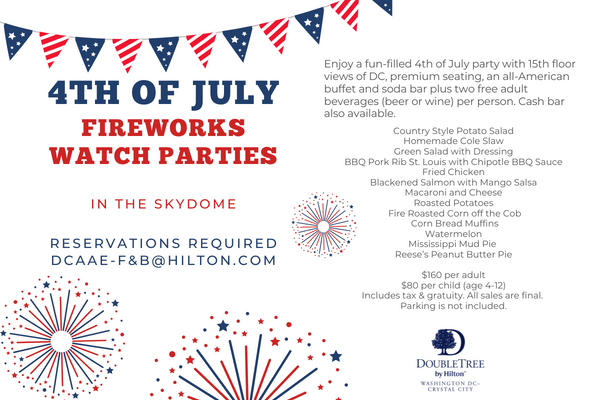 4th of July Fireworks Watch Party in the SkyDome 1