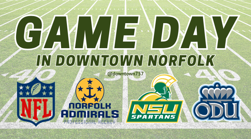 Game Day in Downtown Norfolk